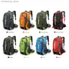 Outdoor Bags 40L Waterproof Climbing Tactical Rucksack Travel Hiking Backpack Laptop Daypack Trekking Backpack Outdoor Men Women Sport Bag Q231130