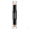 2 In 1 crème Hoogtepunten Contourstick Make -up Shading Stick Face Highlighters Sticks Sticks Concealer Contour Highlighters