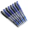8 pièces/ensemble stylo Gel effaçable recharge stylos à tige pour l'école écriture papeterie encre stylo à bille bleu noir