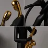 Novità Articoli scandinavi minimalisti astratti musica danza scultura figura ornamento decorazione domestica mobile TV vino 231129