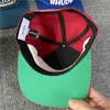 Red Embroidery Rhude Baseball Cap Men Women Top Version Hat Adjustable Outdoor Sunscreen with Tags Try1