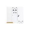 Stickers muraux 10 sortes de dessin animé mignon animal panda chat autocollant de porte pour enfants chambre décoration décalcomanies décor à la maison livraison directe jardin Dhucy