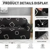 Chair Covers Stretch Stripes Sofa Slipcover Elastic Sofa Cover for Living Room Non Slip Furniture Protector for Pets Soft with Elastic Bottom Q231130