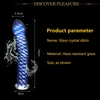 Sex Furniture High quality Health glass private Bigsize fake penis sex toys butt plug anal toys strap on suction cup realistic crystal dildo 231130