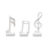 Decorative Objects Figurines Abstract Musical Note Resin Nordic Melody Ornaments Living Room Decor Home Decoration TV Cabinet Office Accessories 231130
