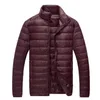 Herrenjacken STYLE ULTRA LIGHT SHORT DOWN JACKET Packbare, leichte, langärmelige Pufferjacke mit durchgehendem Reißverschluss für Herren S-6XL L231130