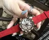 Zegarek na rękę vintage szlachetne fioletowe zegarki kobiety Wodoodporne prawdziwe futrzane skórzane pasek zegarek powodzenia Spinning Crystal Montre femme