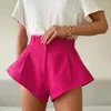 Women's Shorts Girls Fashion Summer Wide Leg High Waist Sexy For Women Black Pink Office Wear Casual Loose Elegant Streetwear