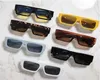 Designer-Luxus-Sonnenbrillen für Männer und Frauen, Offs-Stil, modische Brillen, klassische dicke Platte, schwarz, weiß, quadratischer Rahmen, Brillen, Herren-Brille 2ZXE