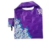 Hemma fällbara förvaringspåsar Pouch Tote Foldbar shoppingväska kinesisk stil återanvändbar miljövänliga livsmedelsväskor Hållbara handväska BH1044
