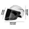 Motorcycle Helmets Helmet Half Face Motorbike Electric Safety Double Lens For Women Men Breathable Summer Cycling