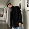 Erkek Hoodies Sonbahar Kış Yavurucu İçinde Uzun Kollu Erkekler Sweatshirt Moda All-Match Sıradan Basit 2xl büyük boy tişört üst siyah