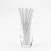 Drinking Straws 100pcs Minimalist Solid Colo Paper Party Supplies Drinks Children's Birthday Environmental Protection Safety High