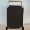 NYHETSSET Klassiska lyxdesigners Travel Suitcase Bagage Fashion Unisex Trunk Bag Flowers Letters Purse Rod Box Spinner Universal W302V