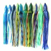 10inch Octopus Shirt Lure Fishing Tackle Trolling Fishing Lure Tuna Soft Plastic Worms Fishing Lure Salt Bait Big Game Skirt Bait344T