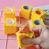 Pop Up Funny Mouse et Cheese Block Squeeze Anti-Stress Toy Cache-cache Chiffres Soulagement du stress Fidget Toys pour enfants Adultes DHL