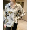 Blusas femininas camisas moda feminina verão outono estilo em 2023 senhoras casual streetwear solto impresso tops blusasyolq