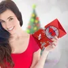 Present Wrap Chinese Lucky Money Bag Year Pocket Röda kuvert Purse Goodie gynnar Silk Packet