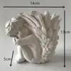 3D Angel Silicon Vase Mould Concrete Cement Planter Home Desk Decoration Resin Craft Silicone Flower Pot Molds 2206012848