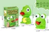 Barn kreativ dekomprimering fidget leksaker klämggroda dinosauri som sticker ut tungan lindrar stress leksak julklappar till barn med detaljhandelsförpackningsbox
