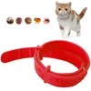 Cat Collars Leads Pet Cat Collar Effective Anti Flea Mosquito Insecticide Outdoor Adjustable Pet Collar Cat Dog Longterm Protection Accessories 230428