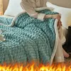 Filt tvättbar höst vinter varm sovande filt mjukt bekväm filt soffa luftkonditionering filt singel liten filt farley 231129