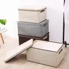 Storage Multifunctional Foldable Storage Box NonWoven Clothing Toys Books Organizer Container Household Supplies Organizing Accessories