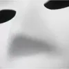 Makijaż taniec białe maski zarodek pleśń Malowanie Malowanie ręcznie robione Mask Pulp Animal Halloween Festival Party Paper Tave Maski