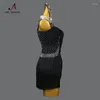 Stage Wear Women's Latin Dance Tassel Competition Dress Sexy Suspender Ballroom Skirt Practice Outdoor Female Clothing Cabaret Cha