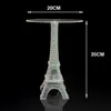 Dekoracja imprezy Eiffel Tower Design Flower Stand Transparent Acryl Cake Deser Stand for Wedding Table Centerpieces