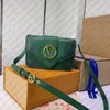 Designer Crossbody Bag Cousin Luxury Handväska axelväska läderväska kvinnors präglade handväska slingväska svart plånbok axelväska 57790 dicky sacoche