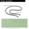 Mode 10 MM heren Ketting Sterling Zilver 925 Sieraden Cubaanse Link Chain Knappe Cool Mannelijke Ketting Gift X0509318g