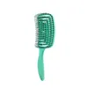 Hair Brushes Scalp Mas Large Bending Combs Detangling Brush Natural Octopus Hollow Arc Incense Comb Set Drop Delivery Products Care St Dhcyi