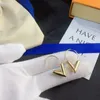 Smyckesuppsättningar armband örhängen halsband varumärke bokstavsdesigners guldpläterade geometriska örhängen för kvinnor bröllopsfest juveler tillbehör