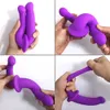 Dildos/dongs sex u form dubbel stor realistisk dildo vagina anal kvinnor gay lesbisk dubbel slutade dong penis artificiell penis sex leksaker 231130