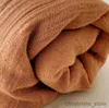 Filtar Swaddling 70% Bambu 30% Bomull Baby Swaddle Muslin Baby Filtar Nyfödd baby Deken Hydrofiele Doeken Baby Lange Bebe