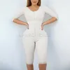 Body modellante da donna Body modellante da donna Cerniera Shapewear Alta compressione Faja Allenatore a maniche lunghe Dimagrante Slim