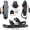 Sledding LightenUp Mini Patins de Esqui para Neve O Skiboard Curto Snowblades Qualidade Encadernações Ajustáveis Sapatos de Esqui Portátil Snow Board 231124