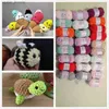 Garn 50g/Ball DIY Strick -Samtgarn handgefertigt weiche dicke Wolllinie Baby Hut Schal Chenille Häkelgewinde Großhandel Drop Versand L231130