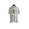 Koszulka mody projektant Męskie T-shirty Summer CP Męskie koszulki Pure Cotton Crewneck Młodzi uczniowie krótkie rękawy Prosty luźne połowę solidnego koloru tshirt tshirt m-xxl