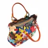 Ny modeväska färgglad handväska shopping packbag ny design