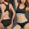 Ensemble sexy femmes soutiens-gorge de sport coussin amovible fil gratuit YOGA Bralette brassière Lingerie sous-vêtements décontracté coréen SA1516 231129