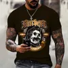 Nova camiseta masculina de manga curta com estampa de barbearia para casal