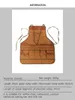 Aprons Canvas Adjustable Hanging Bag Apron Multifunctional Tool Storage Hardware Utility Pocket Home Pouch