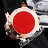 Nowy EPIC X Chrono EC311.42.pd.bn.a kwarc chronograf męski obserwuj szkielet czarny wybieranie dwóch tonów Rose Gold Pasek Zatrzymanie Zatrzymania TimeZoneWatch Dhtm A04D4