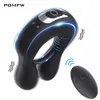 Cockrings Wireless Remote Men's Cock Penis Rings Vibrator Delay Ejaculation Vibrating Sex Toys for Men Couple Cockring Male Masturbator 231130