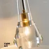 Wandlamp Badkamerspiegel Kristallicht Luxe schanslichten Moderne eetkamer Restaurant LED-nachtkastje