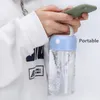 Wasserflaschen 380ML Elektrischer Protein Shaker Flasche Frauen Automatische Selbstrührende Kaffeetasse Reisebecher Mischgetränk Formel Mixer Mädchen Geschenk 230428