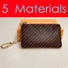 M62650 Key Pouch Pochette CLES Designer Fashion Women's Men's Ring Ring حامل عملة عملة محفظة الجيب محفظة BA333Z