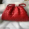 mit Logo Designer Mini-Beutel-Clutch-Tasche Hochwertiges Schafsleder Intrecciato Woven Cloud Bag Fashio Gril Vollständige Farbpalette Drei Größen Beutel-Partytasche 231115